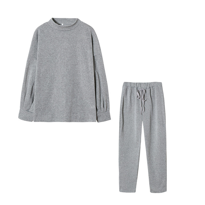 Lune London women's sporty leisure set with high collar
