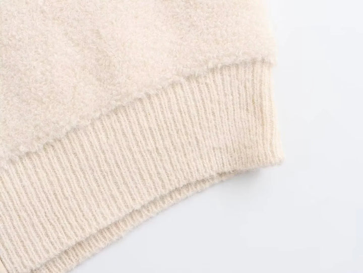 Women's Padded Wool Blend Vest with Hood and Snap Button Placket Amarae