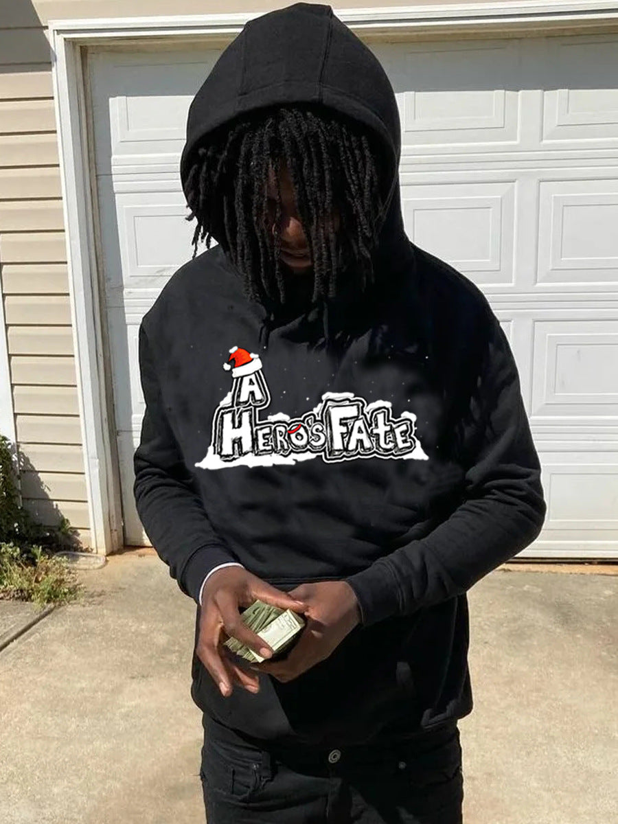 Men's Hoodie with creative print and casual fit Amarae