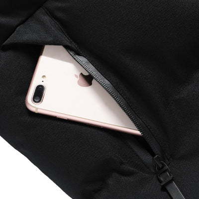 Veste isolée matelassée pour hommes avec capuche pratique Lune London