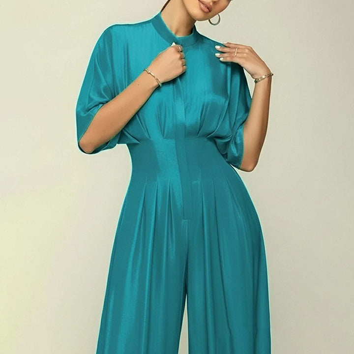 Combinaison élégante pour femmes avec jambes larges et col Chic & Stil