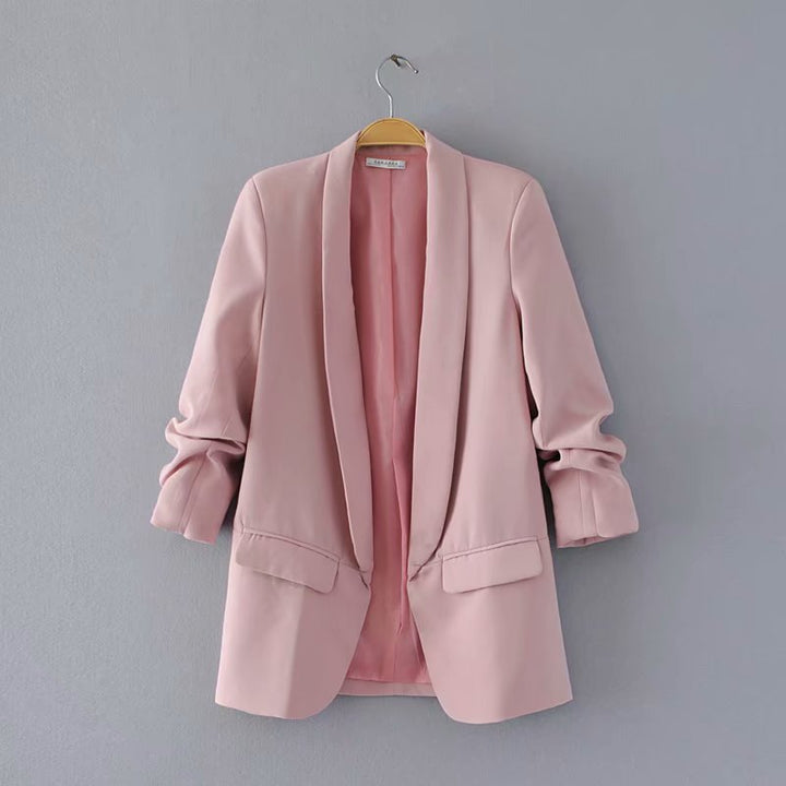 Ladies modern blazer with elegant cut and practical pockets Lune London