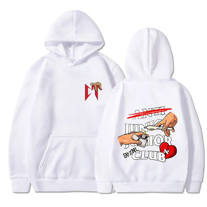 Women's hoodie with original graphic design and comfortable fit Lune London