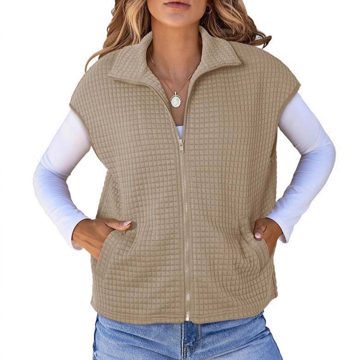 Quilted vest for women with a comfortable cut Lune London