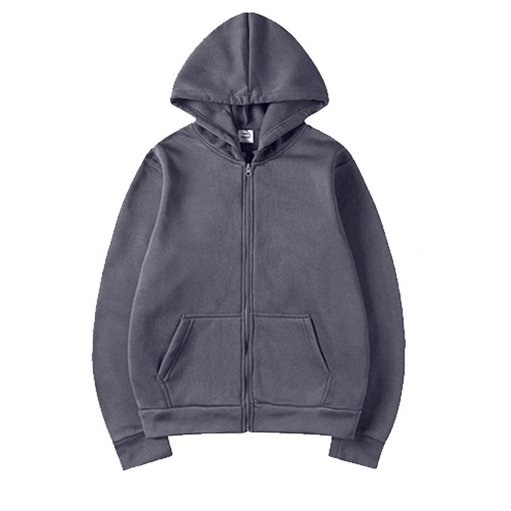 Women's hoodie sweatshirt with full zip and side pockets Lune London