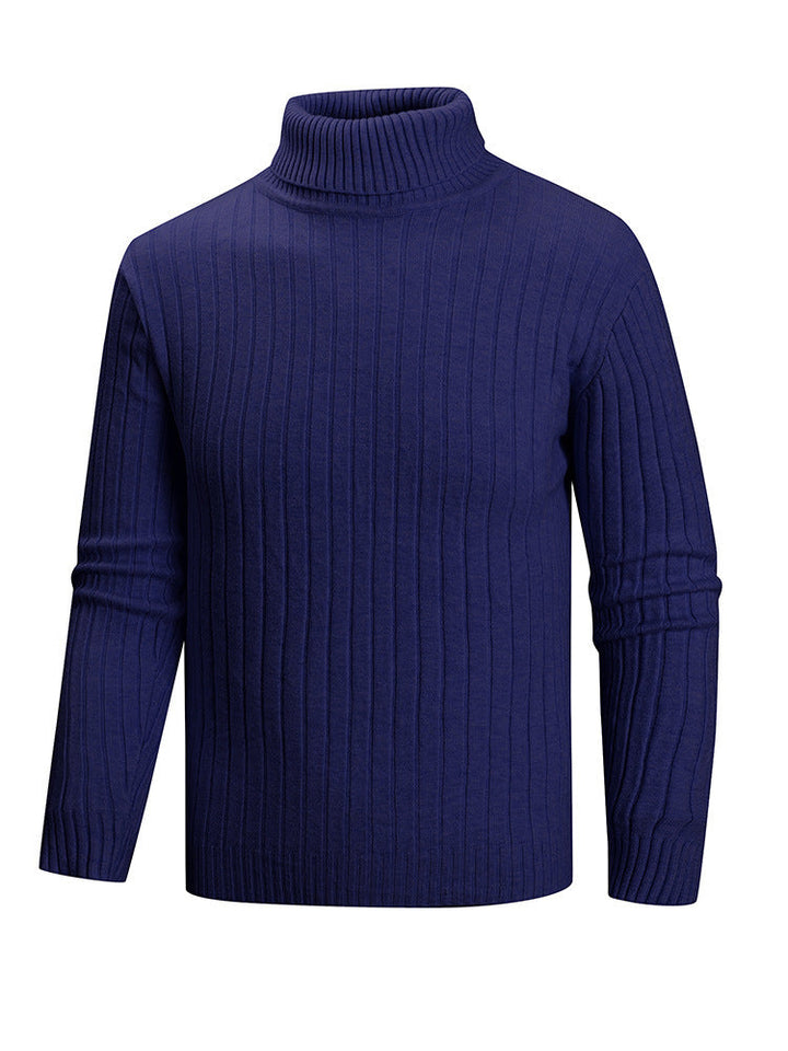 Men's Turtleneck Sweater Made Of High-Quality Fine Knit Lune London