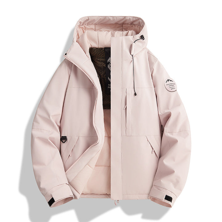 Women's Padded Winter Jacket with Hood, Water Repellent and Windproof Amarae