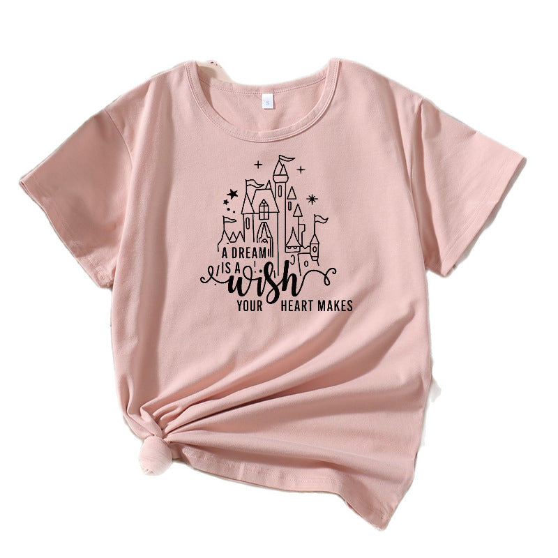 Women Creative Graphic T-Shirt Lune London