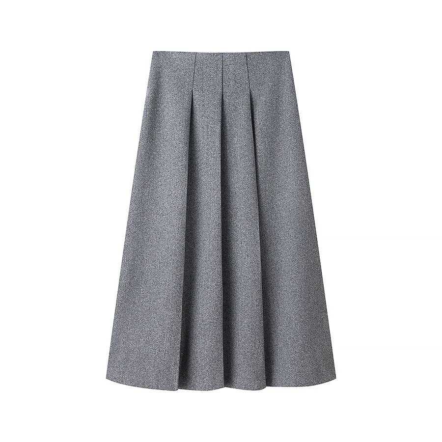Elegant blazer and skirt set for women with a textured design Lune London