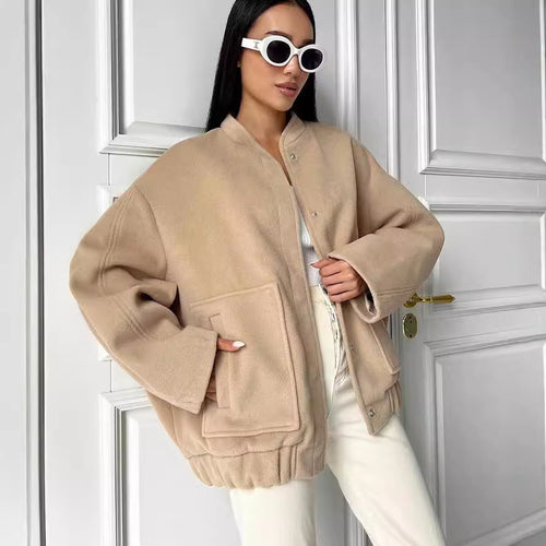 Fleece jacket for women with a relaxed fit and practical pockets Amarae