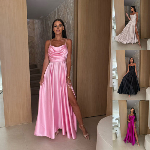 Classic A-line evening dress Amarae for women