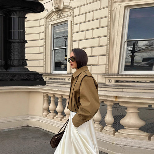 Amarae oversized utility jacket for women
