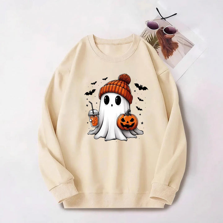 Women’s sweatshirt with Halloween motif Lune London