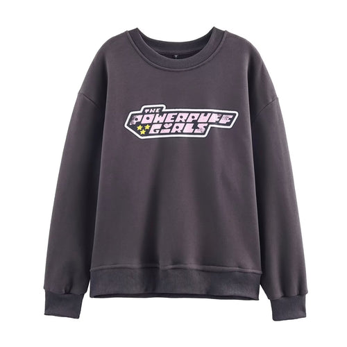 Ladies casual sweatshirt with unique graphic design Amarae
