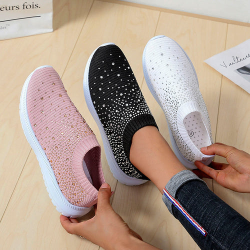 Ladies Sparkling Comfort Slippers Amarae