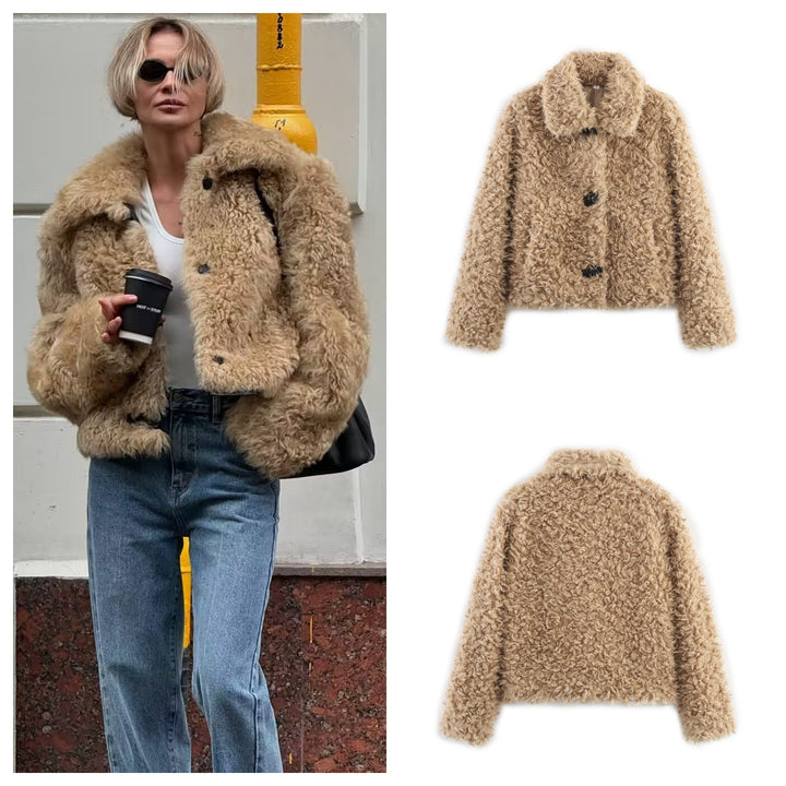 Ladies plush jacket Lune London