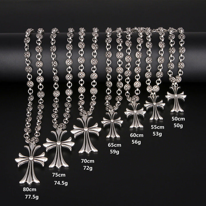 Lune London | Gothic Cross Pendant Necklace