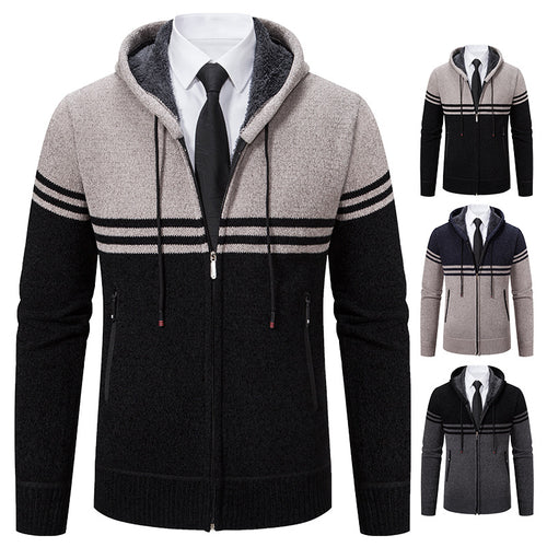 Fashionable men's hoodie with textured design Amarae