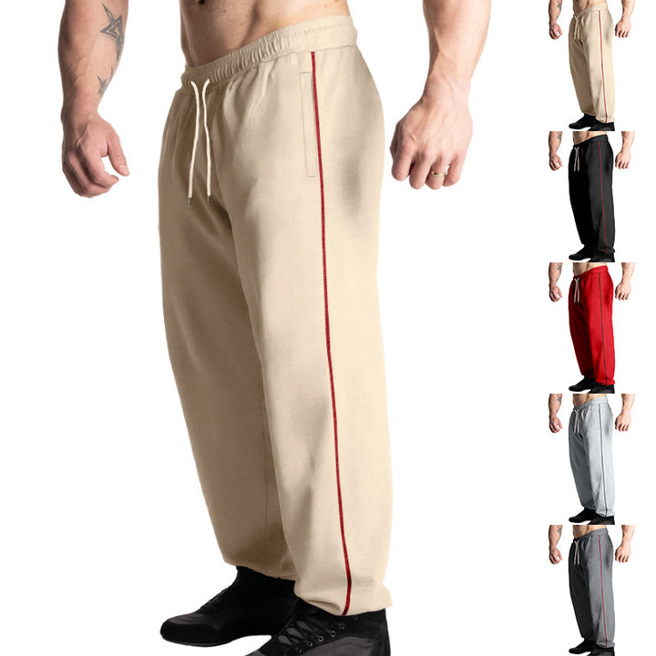 Comfortable sports pants for men with side pockets and adjustable waist Lune London