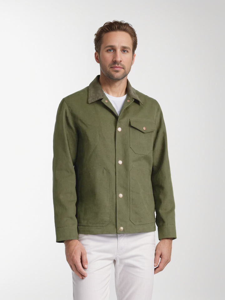 Timeless jacket for men with textured design Amarae