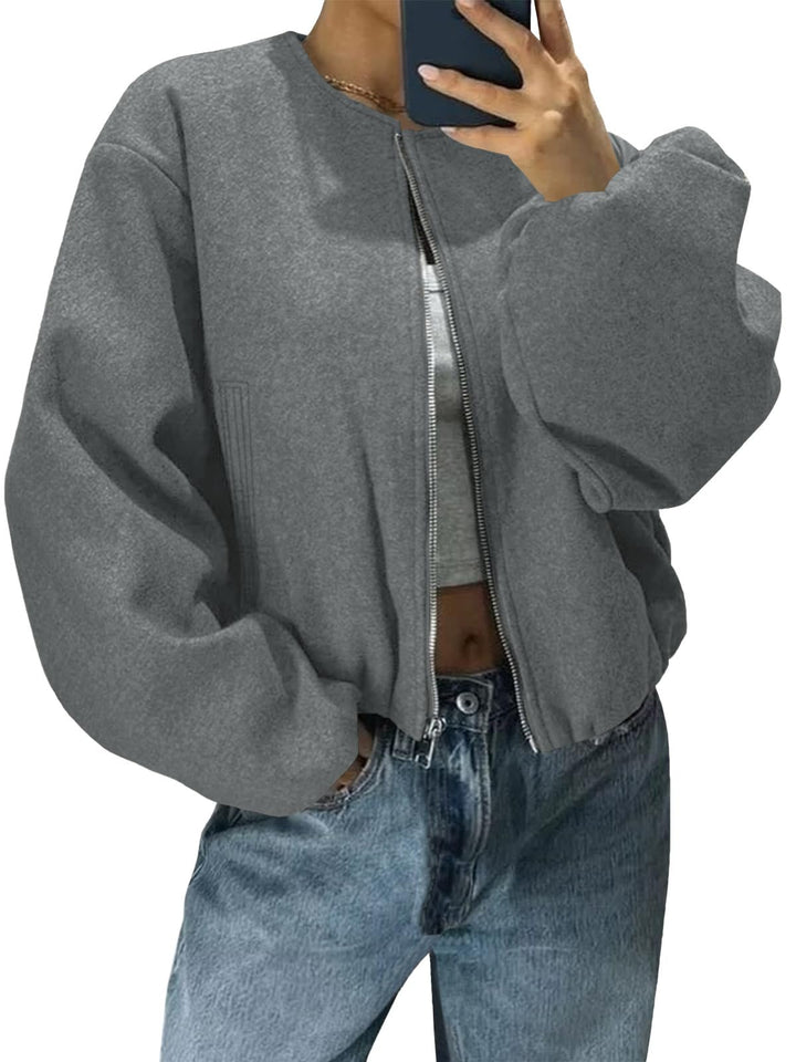 Ladies Oversized Chic Wool Jacket