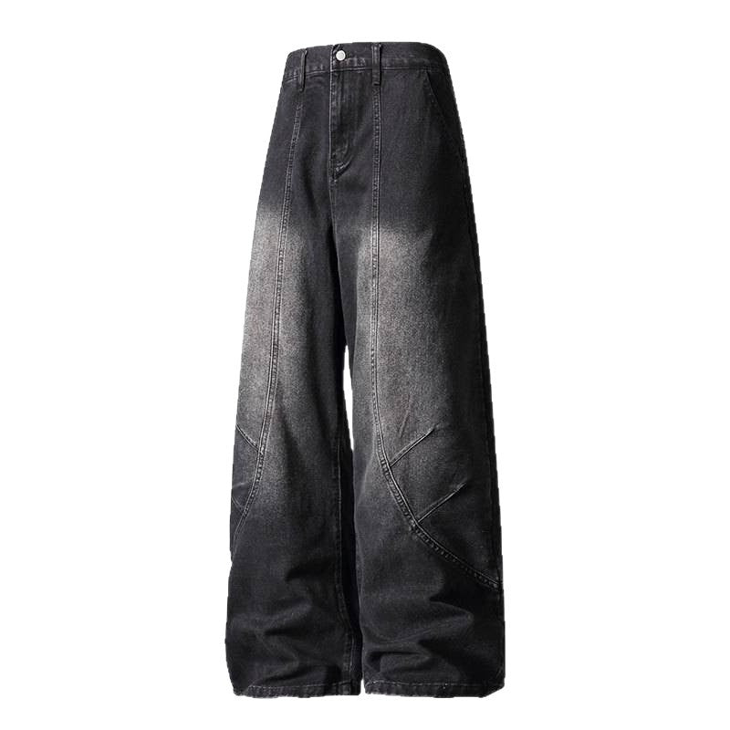 Ladies wide cut jeans and denim with innovative design Lune London
