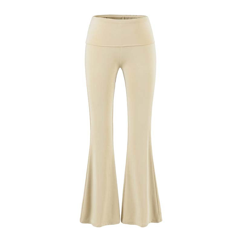 Women's Loungewear Set with Bolero, Turtleneck Cropped Top and Flared Trousers Amarae