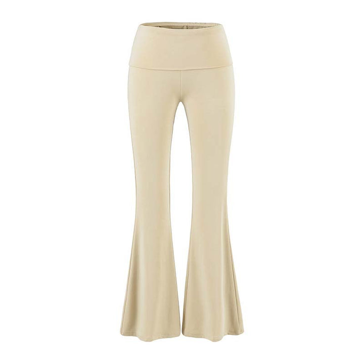 Women's Loungewear Set with Bolero, Turtleneck Cropped Top and Flared Trousers Amarae