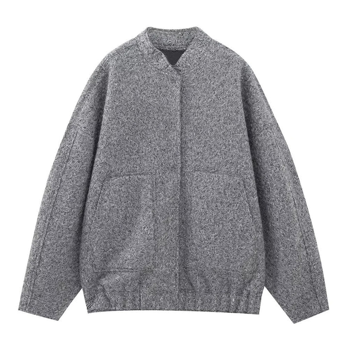 Casual oversized women's jacket with practical pockets Lune London