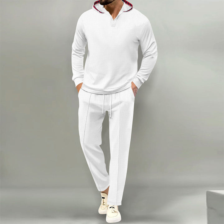 Men's comfortable waffle texture leisure suit Amarae