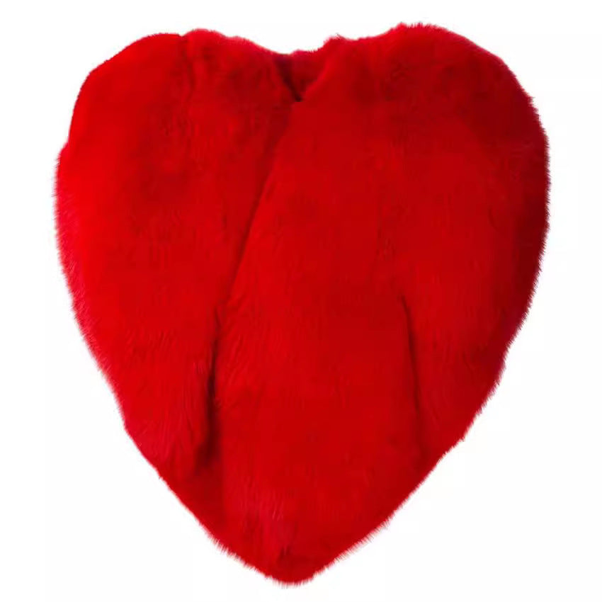 Women's statement sweater in heart design with oversized cut Lune London