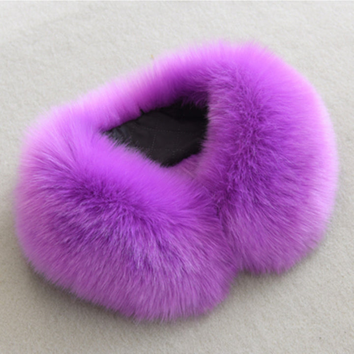 Women's High-Pile Loop Scarf made of Faux Fur with Soft Lining Amarae