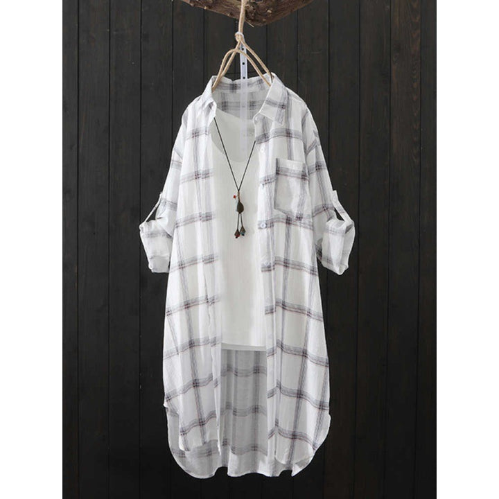 Lune London Women's Long Sleeve Flannel Shirt