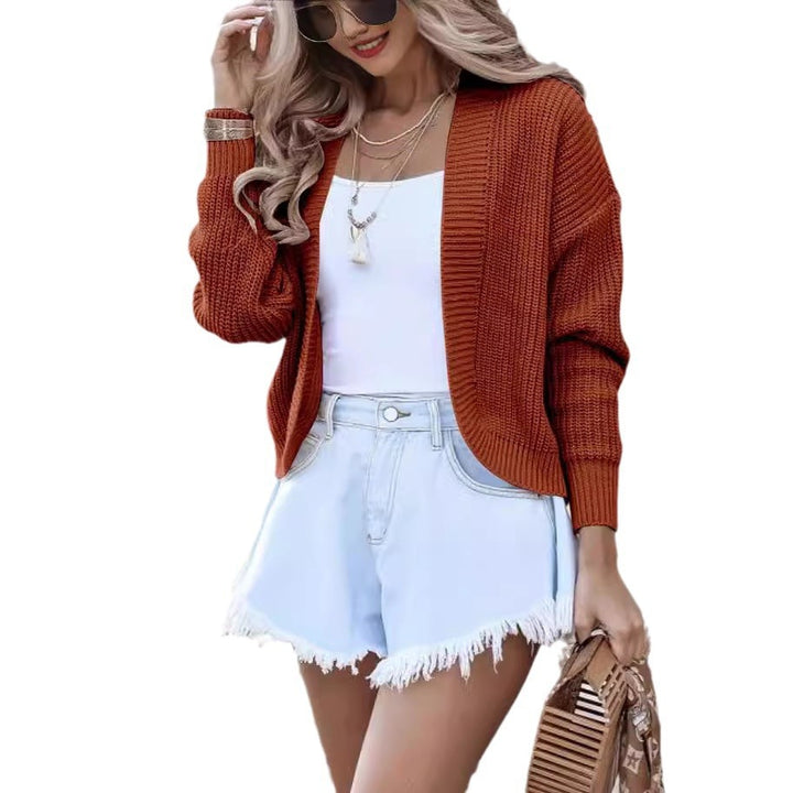 Women casual cardigan with open front and wide sleeves Lune London