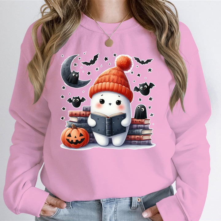 Women's sweatshirt with playful Halloween motif and high-quality material Lune London