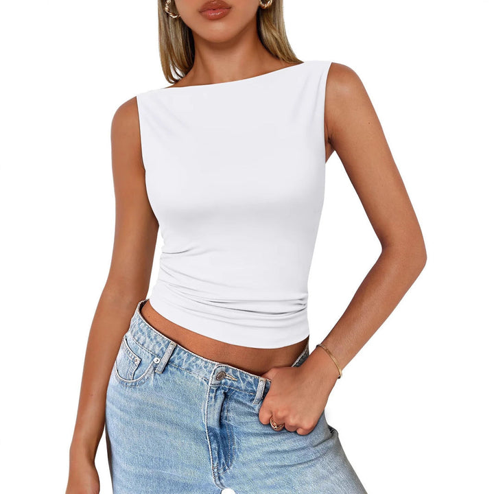 Lune London | Sleeveless Slim Fit Tank Top