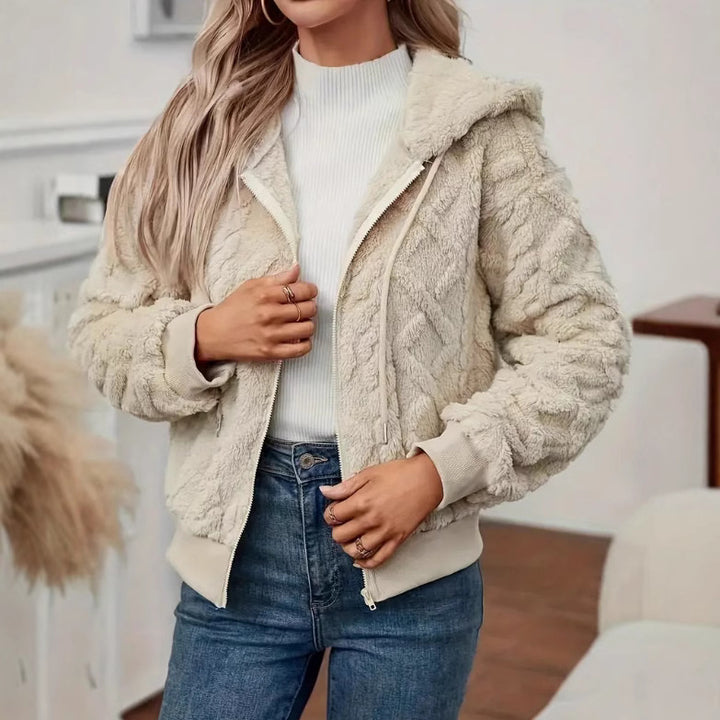 Ladies Chic and Stylish Cozy Fleece Jacket