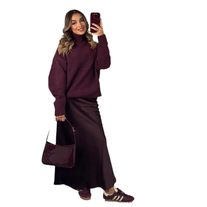 Cozy turtleneck sweater for ladies Lune London