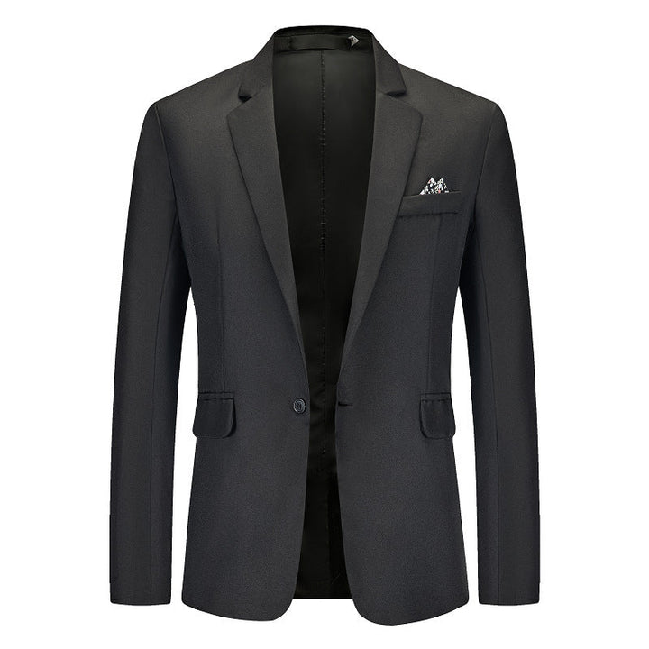 Men's Elegant Suit Blazer with Fine Texture and Modern Cut Amarae
