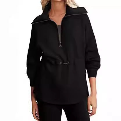 Casual hoodie for women with practical cord adjustment Lune London