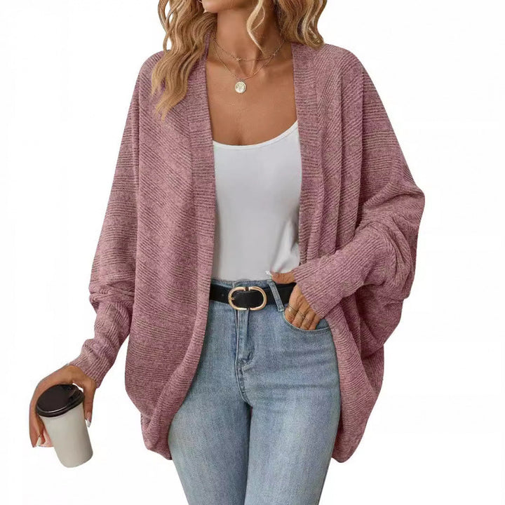 Women casual knitted cardigan with oversized fit and relaxed sleeves Lune London