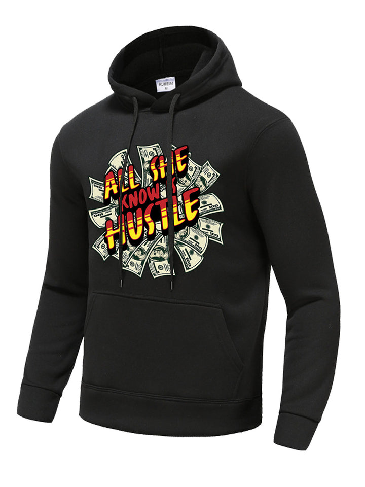Women's hoodie with catchy pattern Lune London