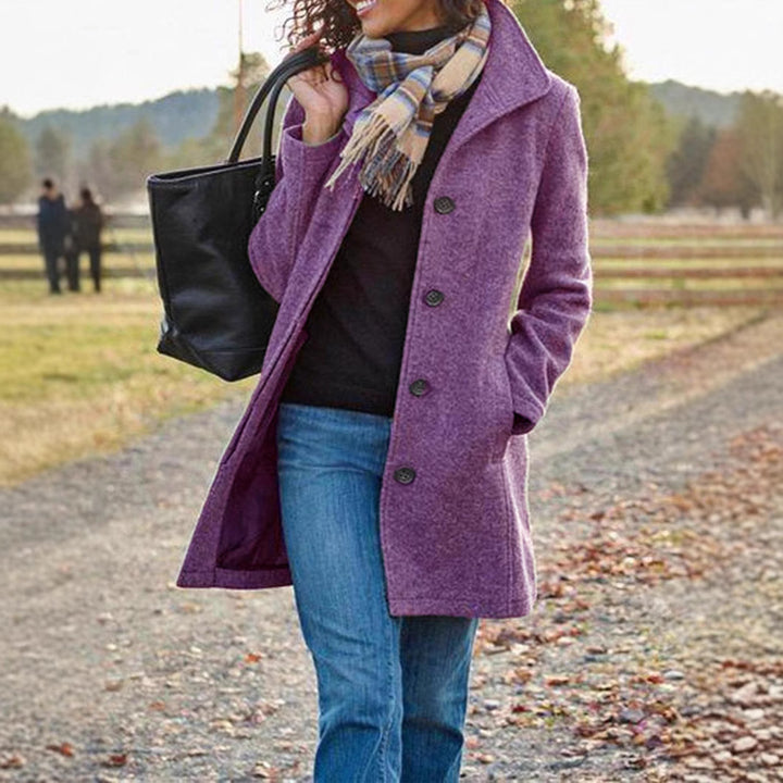 Ladies elegant wool coat Amarae