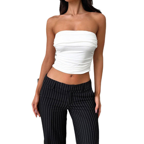 Women Bustier Top with Gatherings Amarae