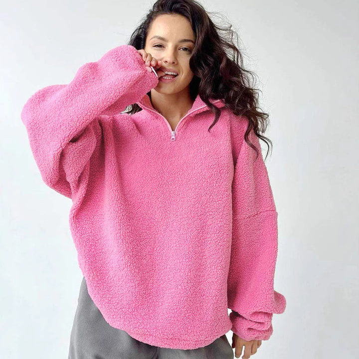 Casual fleece pullover for women Amarae