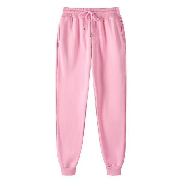 Sporty jogger pants for women with elastic waistband and side pockets Lune London