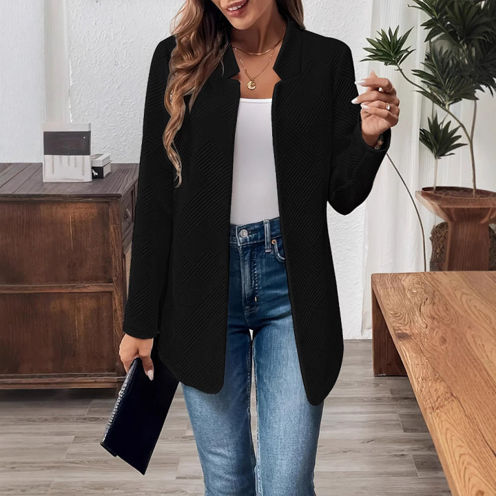 Ladies Elegant Jacket with modern design and chic textured style