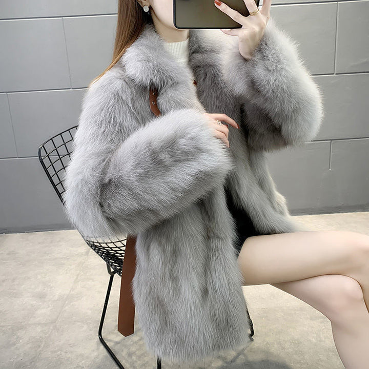 Veste élégante en fausse fourrure pour femmes Chic & Stil