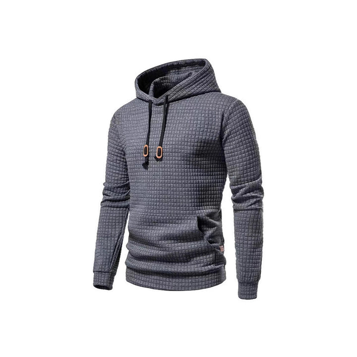 Men's Hoodie with textured design and modern cut Lune London