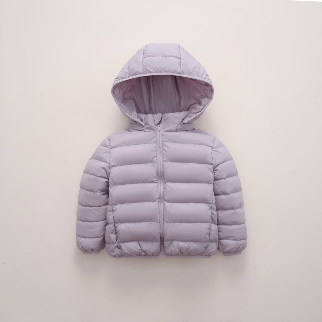 Ladies warm quilted jacket with hood Amarae